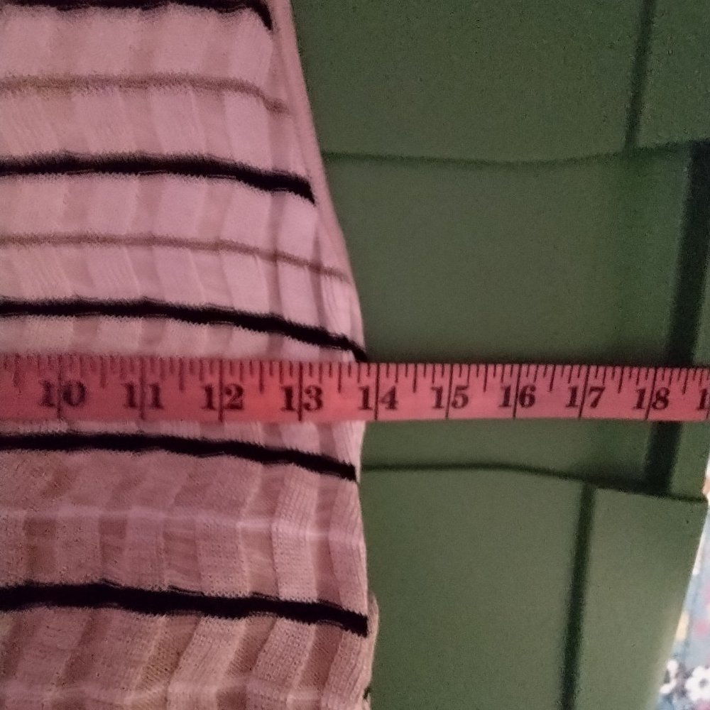 Ann Taylor Loft (L) Striped Knit Dress - Picture 4 of 5